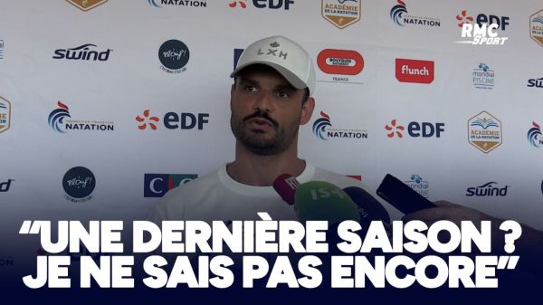 Natation : "Je ne sais pas encore si je vais refaire une dernière saison", confie Manaudou