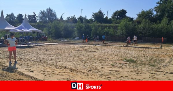 Sable et beach-volley s'invitent à l'Axis Parc guibertin dès jeudi