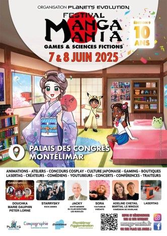9e Manga Mania à Montélimar (Les 7 et 8 juin 2025)
