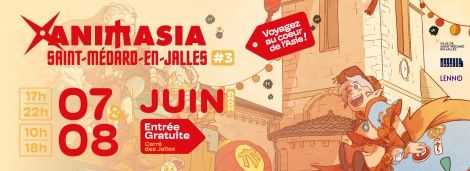 3e Animasia à Saint-Medard-en-Jalles (Les 7 et 8 juin 2025)