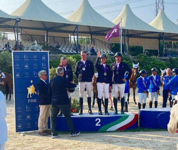 La France en argent aux championnats d'Europe Vétérans