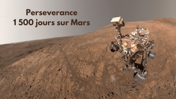 Un selfie pour les 1 500 jours sur Mars de Perseverance