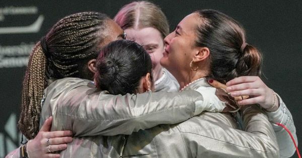 Escrime. Sarah Noutcha, Sara Balzer et Toscane Tori : un carré d'or de Strasbourgeoises au championnat d'Europe