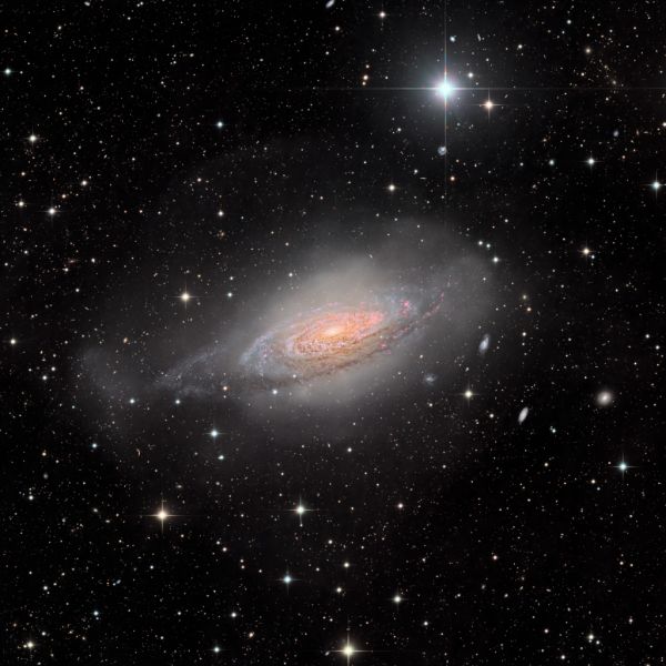 NGC 3521, galaxie bulleuse