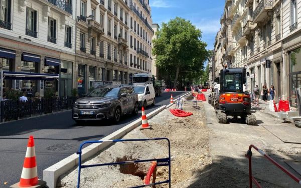 Aménagement imprévu, travaux à rallonge : à Lyon, les habitants de la rue de Bonnel dans l'incompréhension 