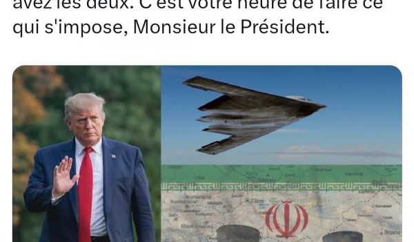 Message adressé à Donald Trump il y a quelques heures par l'ancien ambassadeur d'Israël à l'ONU et aux États-Unis