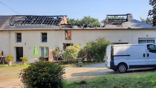 "Il peut y avoir une combustion" : les panneaux solaires mis en cause sur cet incendie à Montauban-de-Bretagne