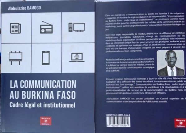Littérature : Abdoulazize Bamogo présente un « outil incontournable pour promouvoir le professionnalisme » dans les métiers de la communication
