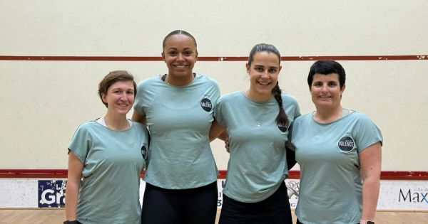 Squash. Comment Valence a retrouvé la Nationale 2, vingt ans après