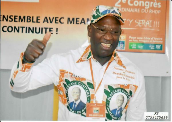  Rhdp / Méambly Tié veut ‘'une vraie démocratie interne'' – Voici les motivations de sa candidature et son discours qu'il va prononcer au congrès
