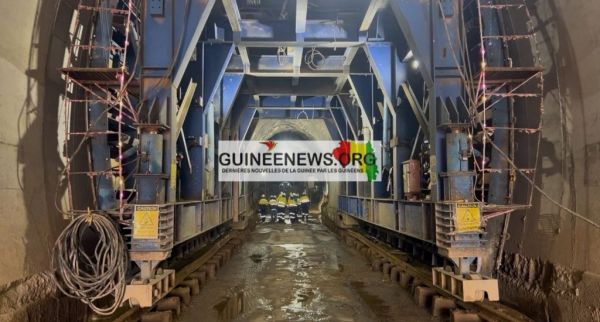 Projet Simandou : la percée du tunnel de Nyonsomoridou, un tournant pour le Transguinéen