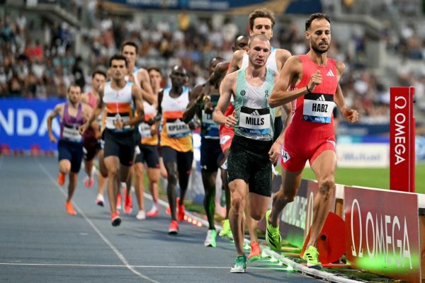 Athlétisme : Azeddine Habz s'empare du record de France du 1 500 m lors du meeting de Paris