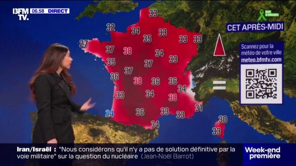 Il fera encore très chaud ce samedi avec du soleil partout en France