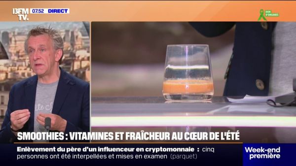 Smoothies: une boisson à la fois vitaminée et fraîche, parfaite pour les fortes chaleurs et l'été