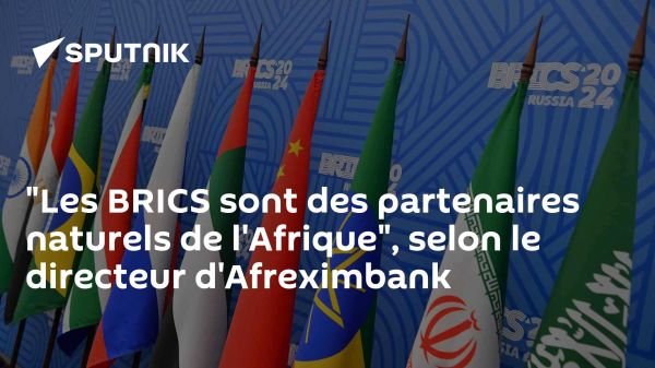 "Les BRICS sont des partenaires naturels de l'Afrique", selon le directeur d'Afreximbank