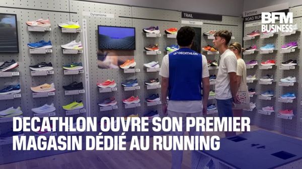 Decathlon ouvre son premier magasin dédié au running