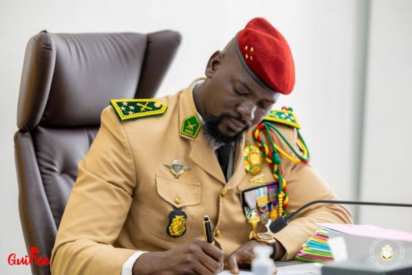 Politique : le silence imposé par Mamadi Doumbouya !