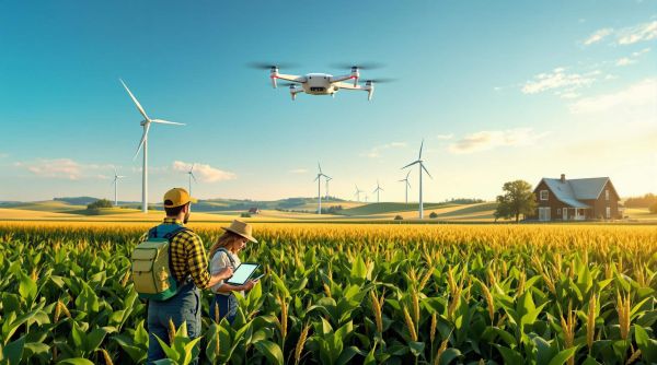 Expériences réussies avec des drones agricoles dans le monde