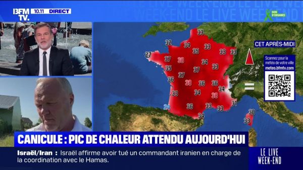 Canicule : 16 départements en vigilance orange - 21/06