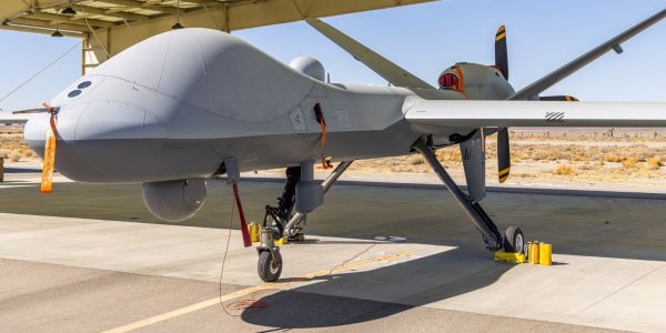 La Belgique réceptionne son premier MQ-9B SkyGuardian… aux USA.