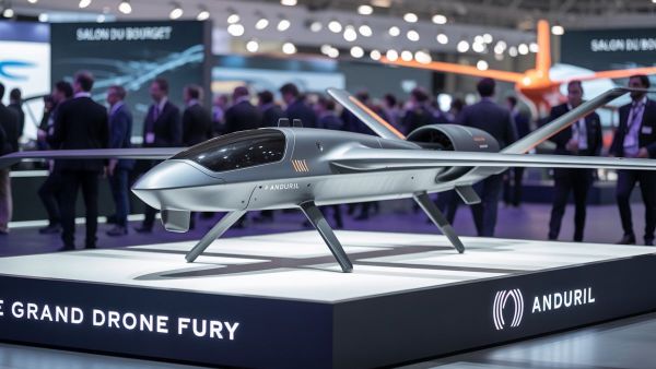 Fury d'Anduril : le drone qui électrise le Salon du Bourget et inquiète les Européens