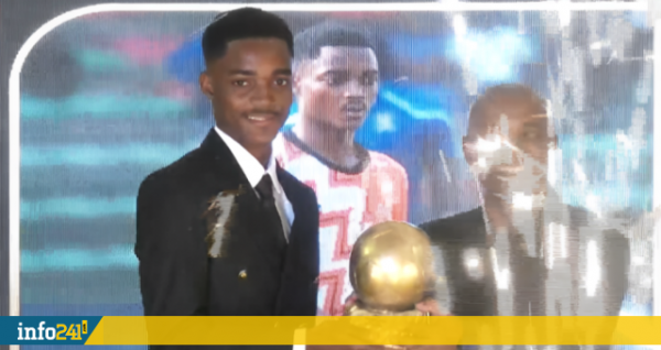 Ndambo d'or 2025 : Révélation du FC 105, Derrick Assoumou Obame sacré meilleur joueur du Gabon
