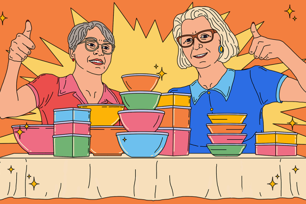 « Plastic Queens » : Josiane et Josette, reines des réunions Tupperware