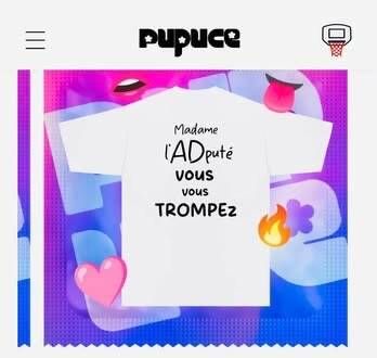 "Madame l'ADputé": l'influenceur AD Laurent répond à la députée azuréenne Christelle d'Intorni avec un t-shirt