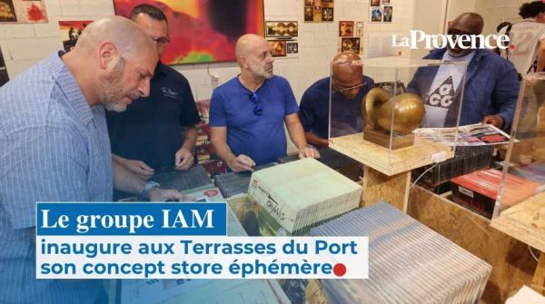 VIDÉO. Un pop-up store IAM à Marseille comme "un lieu de culture pour revenir sur l'histoire du groupe"