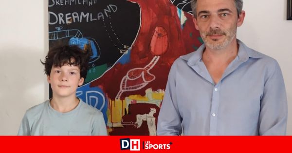 Ohey : René et son fils Ruben (11 ans) créent des oeuvres d'art à quatre mains