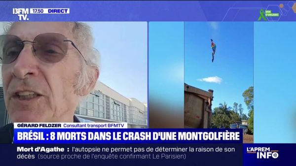 Accident de montgolfière au Brésil : au moins huit personnes ont perdu la vie