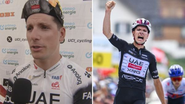Cyclisme. Tour de Suisse - Joao Almeida : "Kévin Vauquelin a lancé de très loin..."