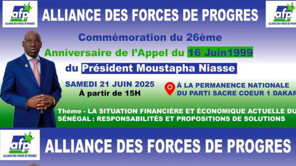 [ DIRECT] Commémoration de l'Appel du 26 juin 1999: l'AFP célèbre ses 26 ans d'existence politique