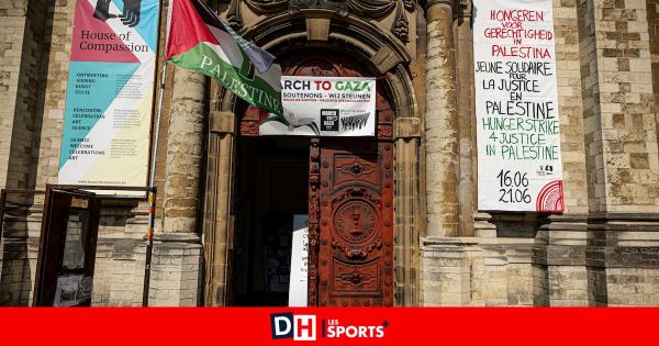 ”Il faut oser défendre réellement les droits humains” : Clap de fin du jeûne solidaire avec la Palestine à l'église du Béguinage à Bruxelles