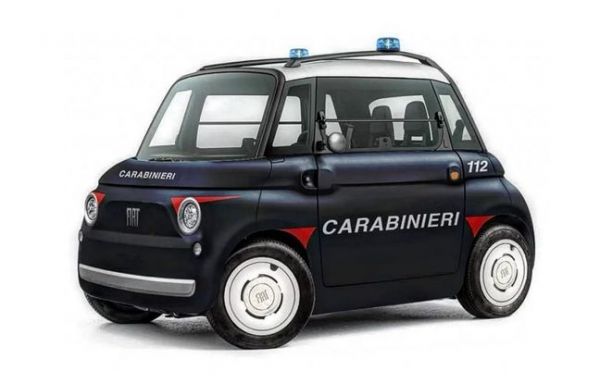 Les Caribinieri en Fiat Topolino