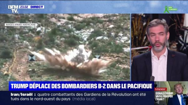 Trump déplace des bombardiers B-2 dans le Pacifique - 21/06