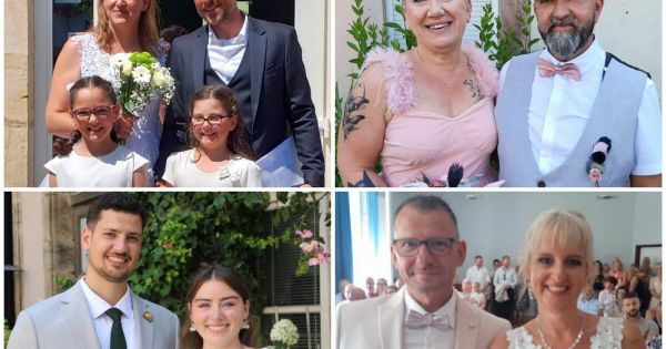 Photos. Les mariés du week-end dans le secteur d'Épinal