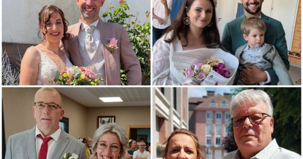 Photos. Les mariés du week-end dans le secteur de Saint-Dié