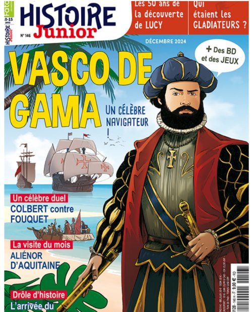 Bon plan abonnement magazine HISTOIRE Junior pas cher à 49€