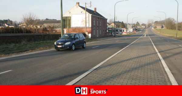 Un accident de moto à Nandrin : la chaussée fermée en direction de Liège