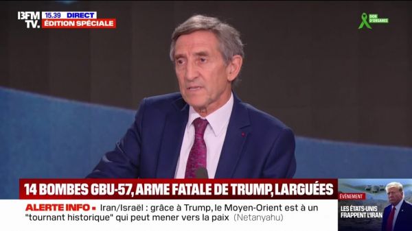 Frappes américaines en Iran: "Une opération qu'on n'a jamais vue quasiment depuis la guerre du Golfe", explique le Général de l'Armée de l'air, Patrick Dutartre