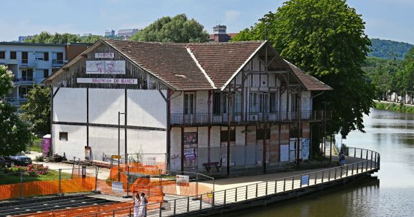 Nancy. A l'abandon depuis 30 ans, ce bâtiment en bord de Meurthe va devenir la brasserie « L'Aviron »