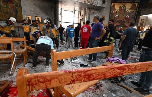 Syrie : Un attentat suicide dans une église à Damas fait 20 morts et 52 blessés
