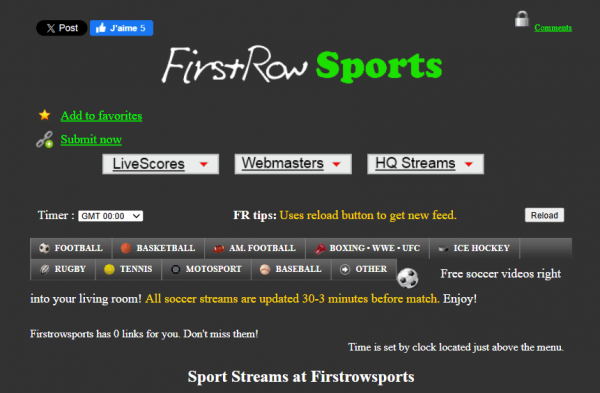 FirstRow, quelle est l’adresse ? - juin 2025