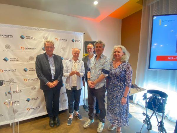 Philippe Collin récompensé par le 14e Prix Littéraire Domitys