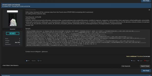 5 arrestations en lien avec Breachforums, le parquet de Paris veut en finir avec la plateforme
