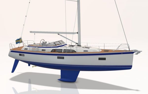 Hallberg-Rassy 44 Mk II : une nouvelle version enrichie attendue pour 2026