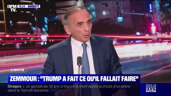 Zemmour : "Trump a fait ce qu'il fallait faire" - 26/06