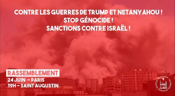 Contre la guerre de Trump et Netanyahou : mobilisons-nous !