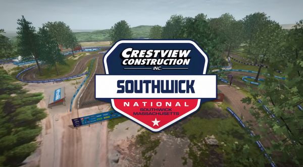La piste virtuelle du MX de Southwick